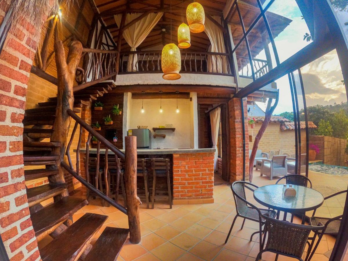 Cabanas El Nopal 圣希尔 外观 照片